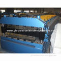 Trapezoidal roofing sheet double layer machine with optional combination